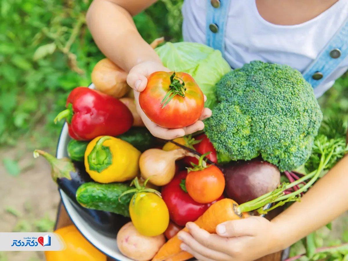 سبزیجات در رژیم غذایی برای سنگ صفرا