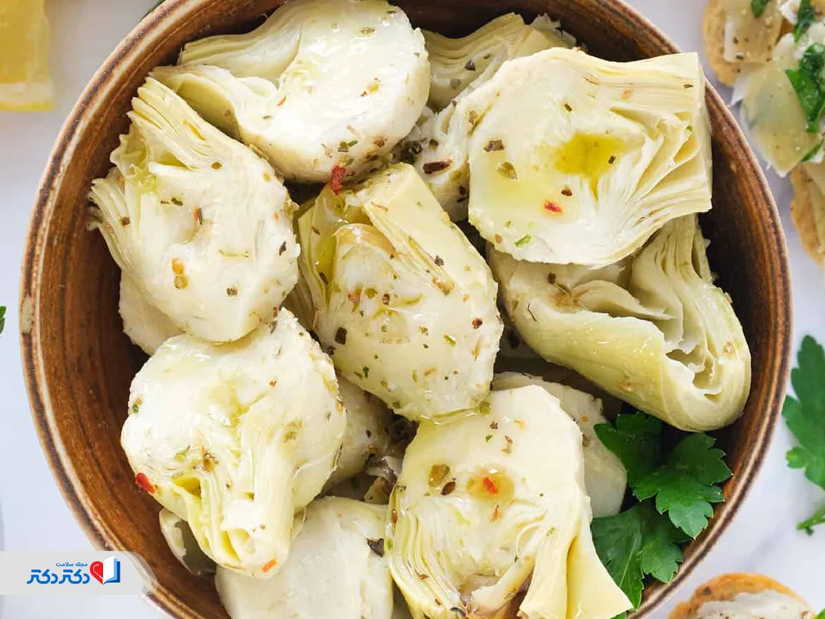 کنگر فرنگی در رژیم غذایی برای سنگ صفرا