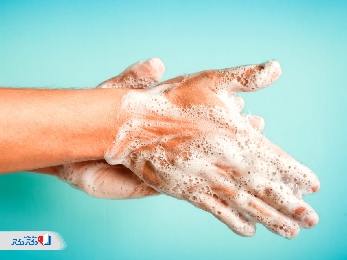 پیشگیری از تورم غدد لنفاوی با شست‌و‌شوی مداوم دست‌ها