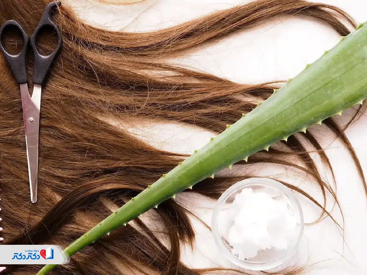 ماسک الوئهورا برای روتین موی چرب