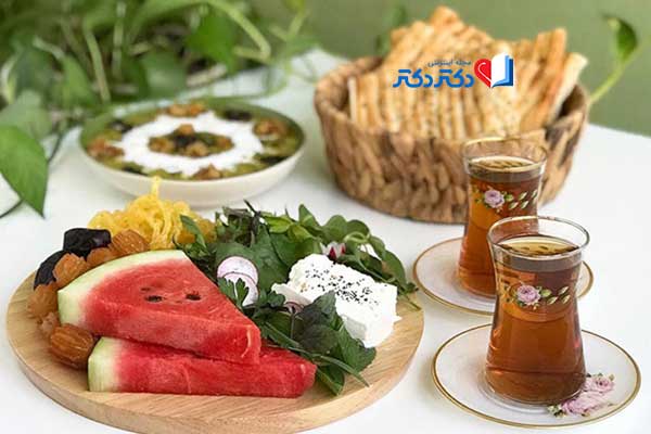 رژیم غذایی مناسب در ماه رمضان
