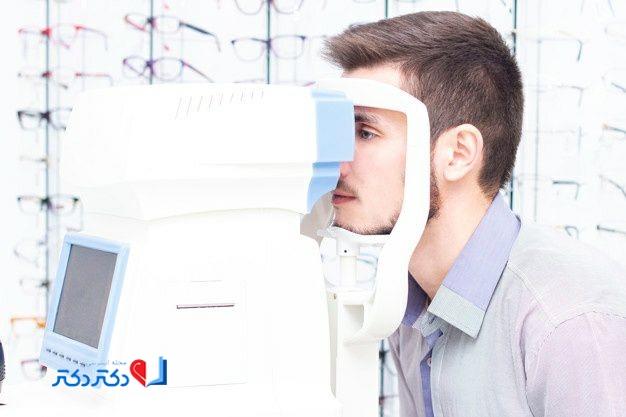 تشخیص نزدیک بینی چشم