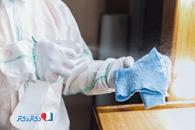 ضدعفونی کردن مواد غذایی برای ویروس کرونا