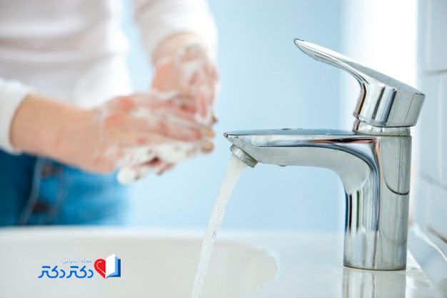 شستشوی دست برای جلوگیری از ویروس کرونا