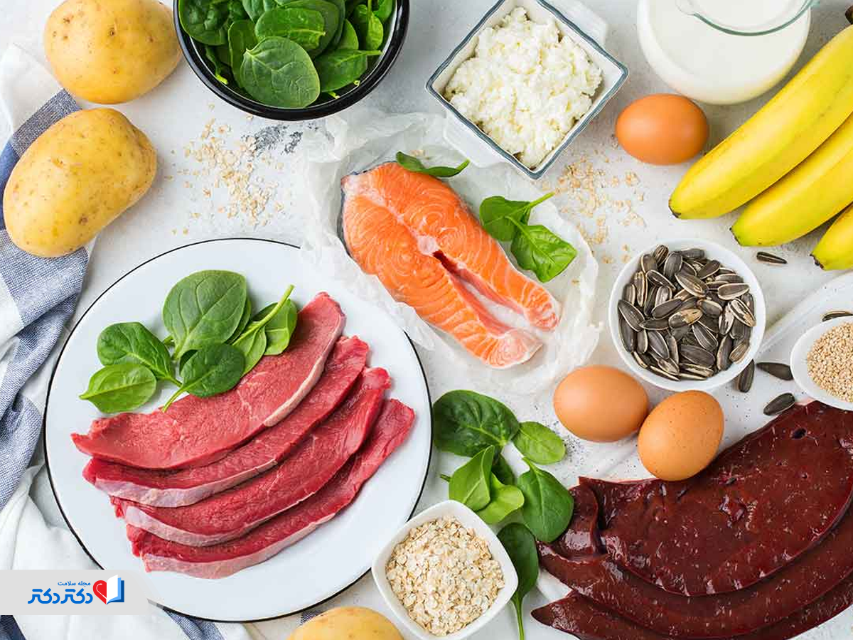 منابع غذایی سرشار از ویتامین b6