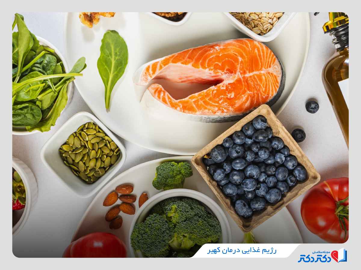 رژیم غذایی درمان کهیر