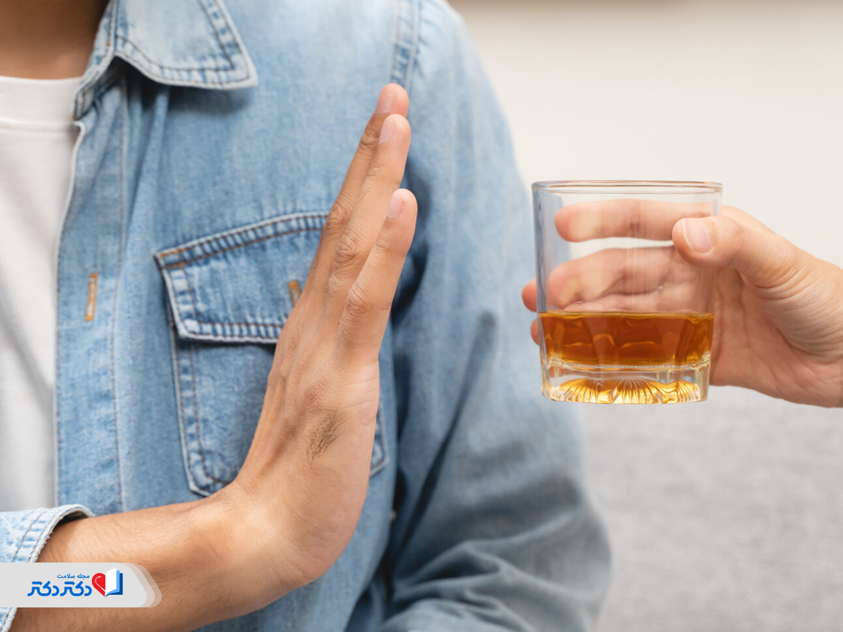 مصرف زیاد الکل و افزایش پتاسیم خون