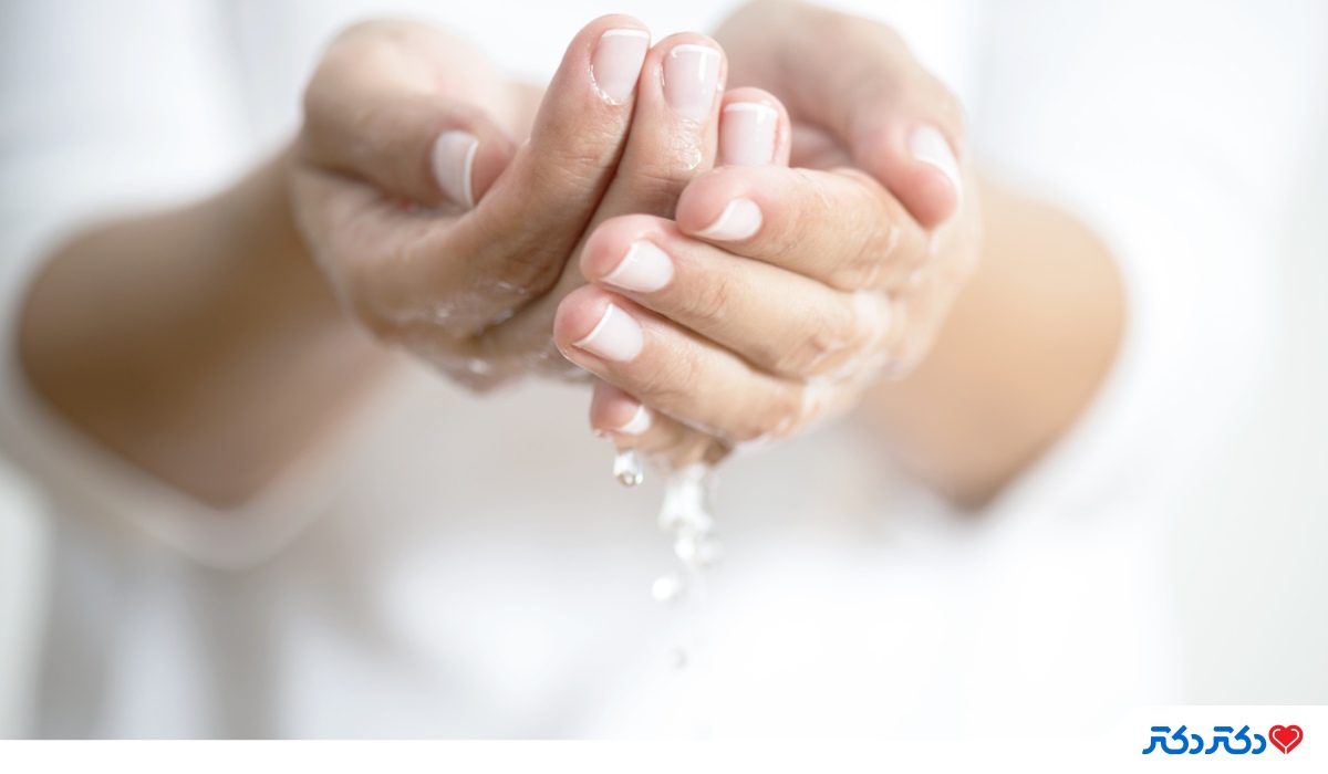 شستن دست ها برای جلوگیری از سرماخوردگی