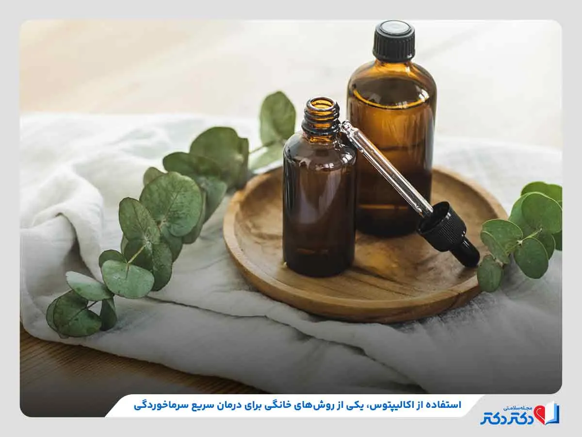 استفاده از اکالیپنوس برای تسریع روند بهبودی سرماخوردگی