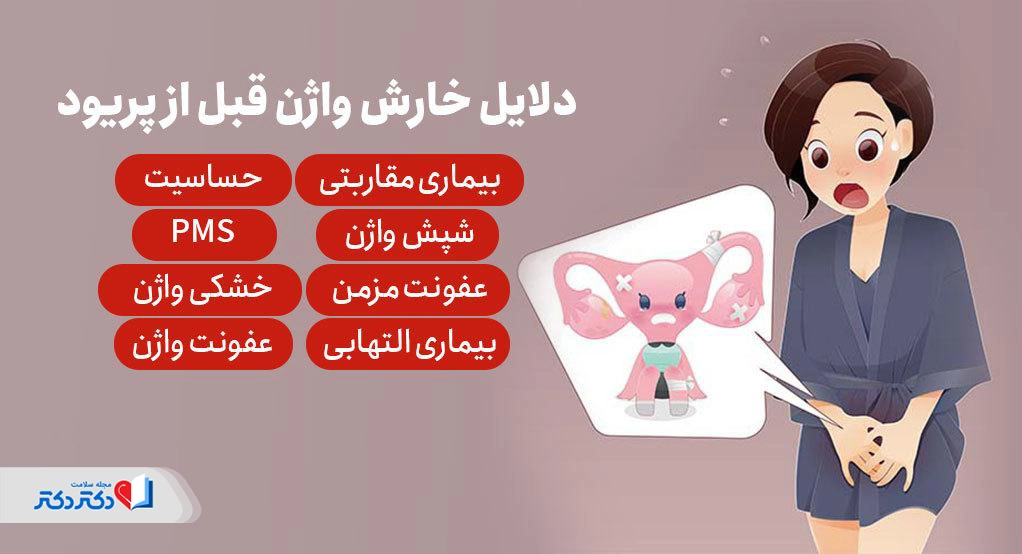 دلایل متعددی برای خارش واژن قبل از پریود وجود دارد.