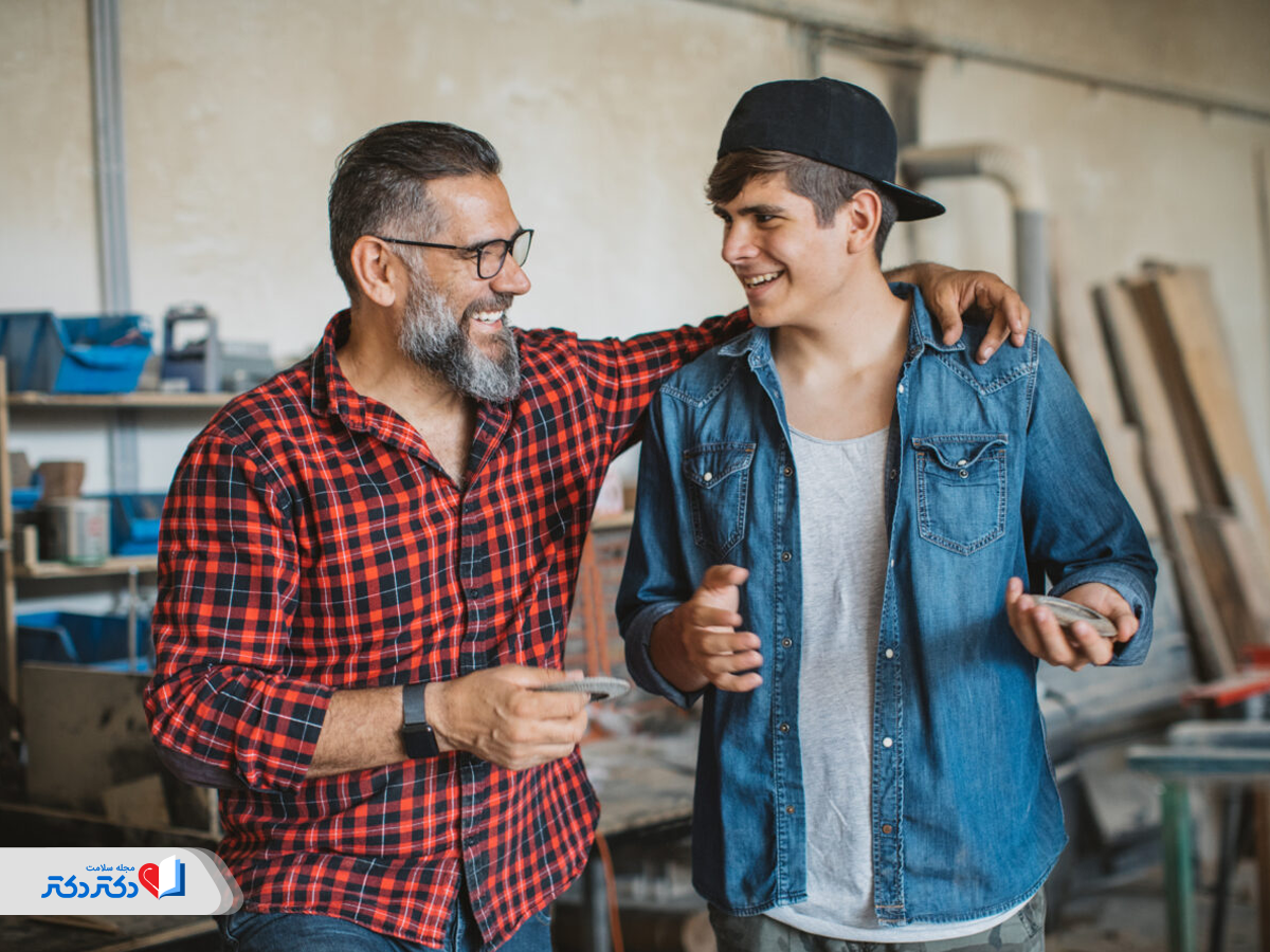 برخورد والدین با پسران در سن بلوغ