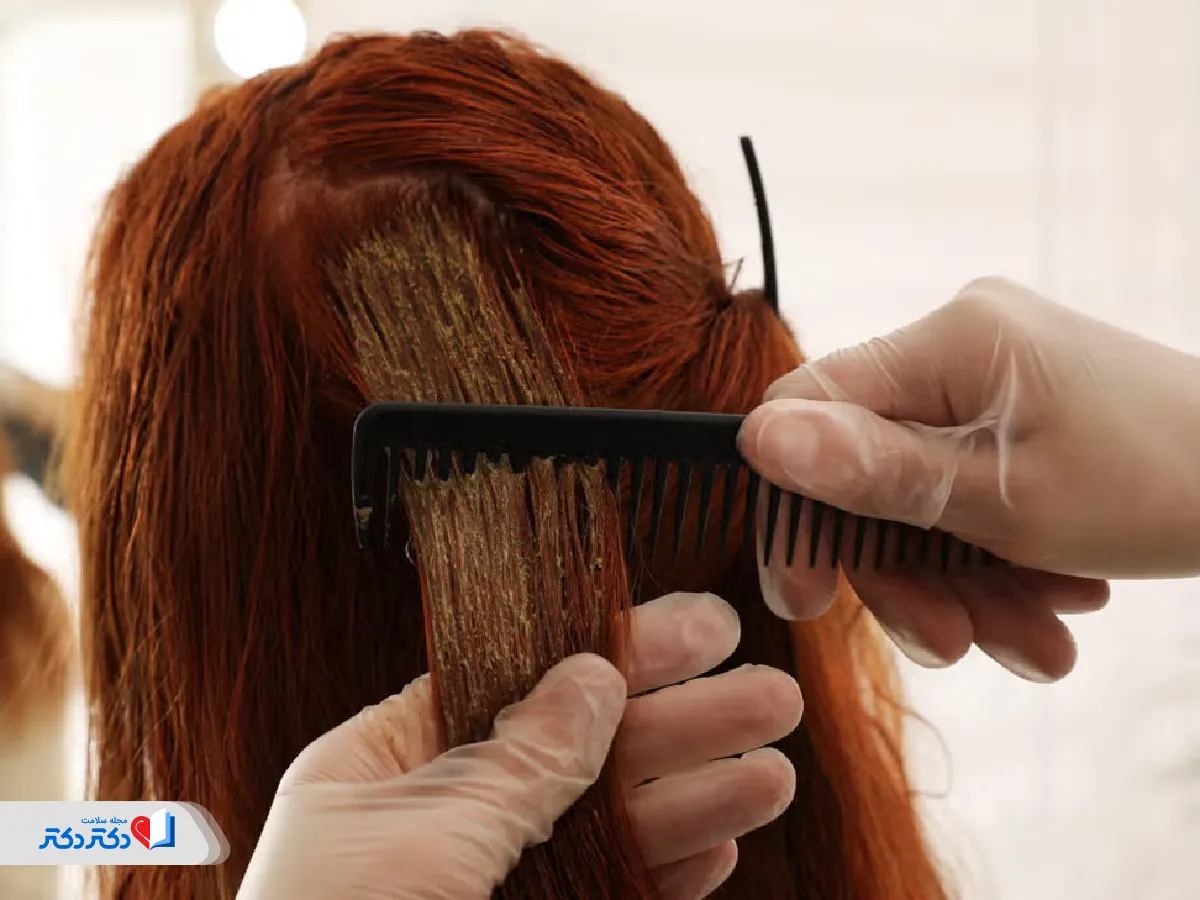 مراقب برای پیشگیری از عوارض رنگ مو