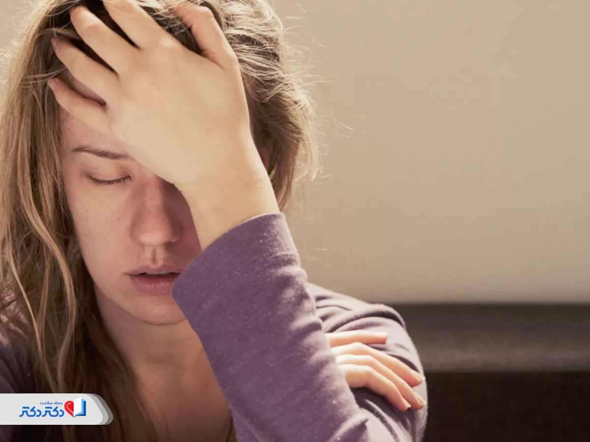 استرس و اضطراب از دلایل حالت تهوع