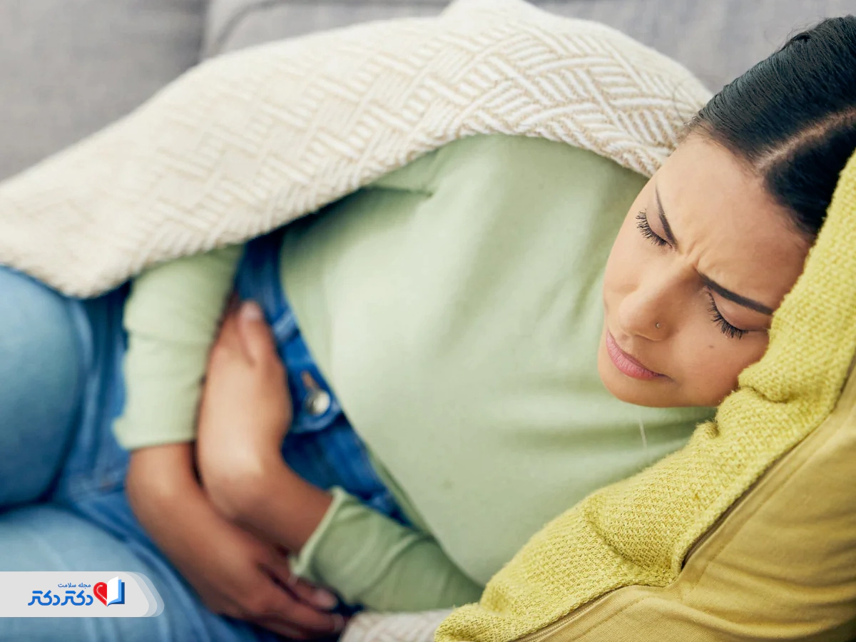 حالت تهوع در پریودی