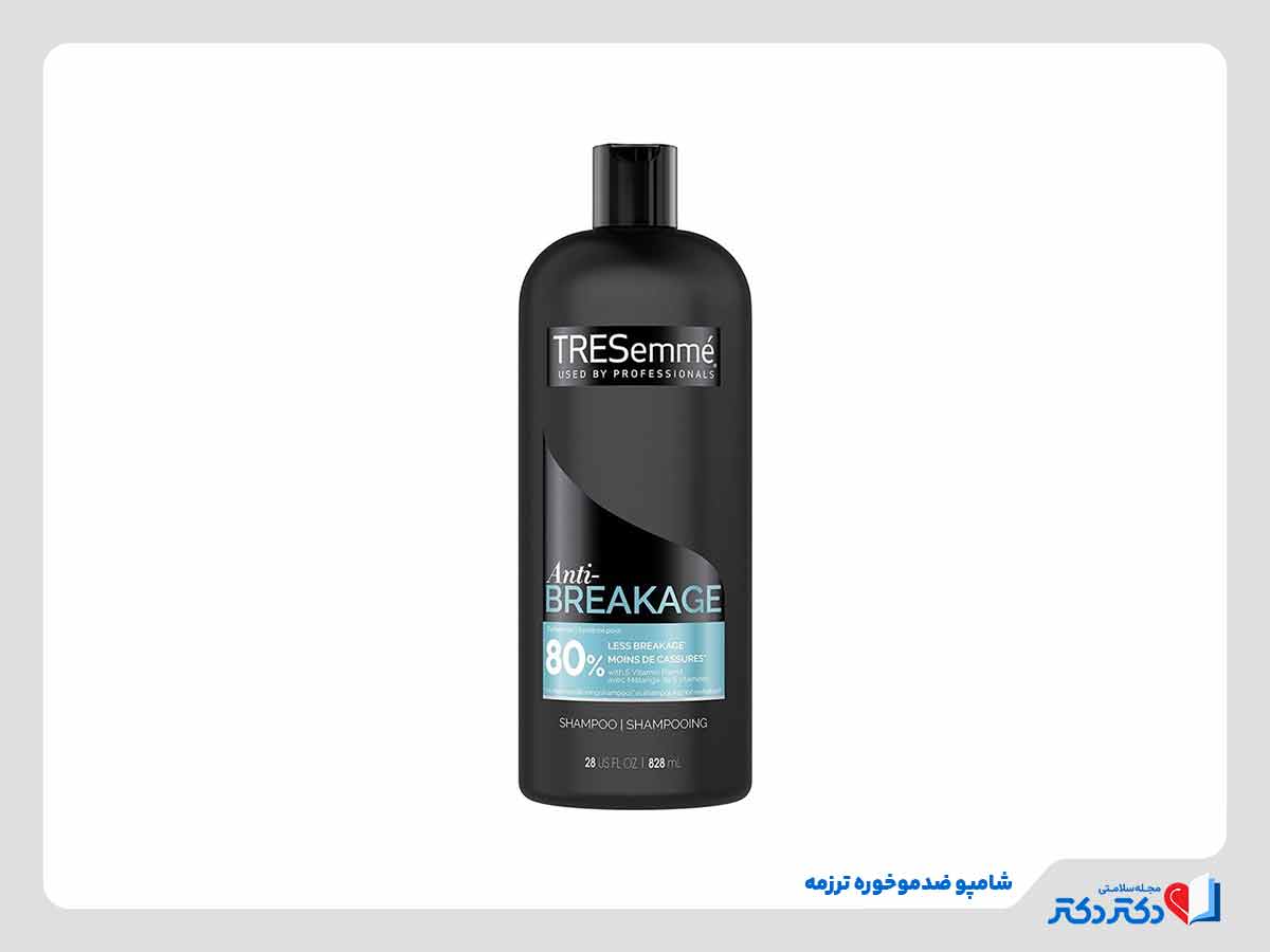 مصرف شامپو ضد موخوره ترزمه برای درمان خشکی و چند شاخه شدن موها