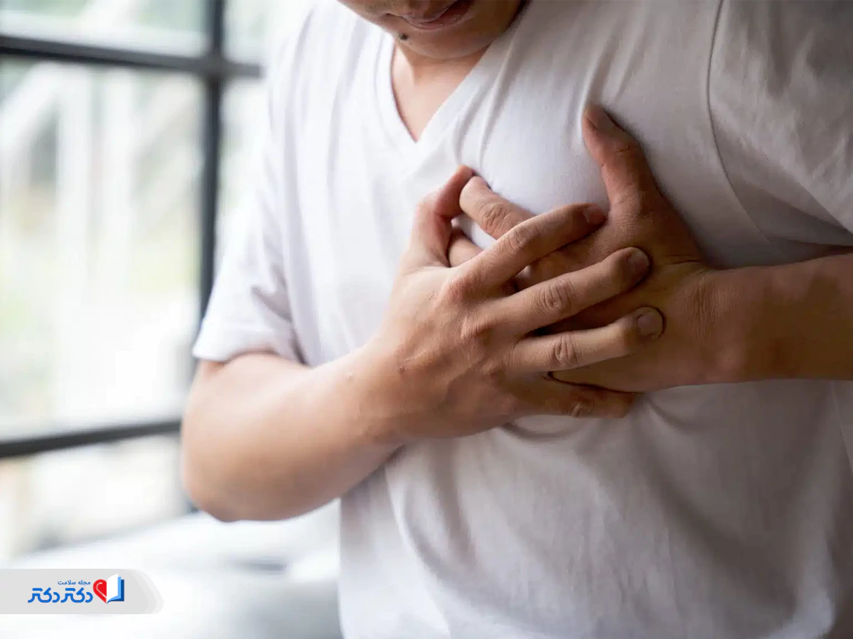 درد قفسه سینه از علائم مراجعه به کاردیولوژیست یا اینترونشنال کاردیولوژیست