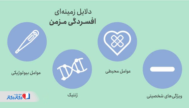 علت افسردگی مزمن