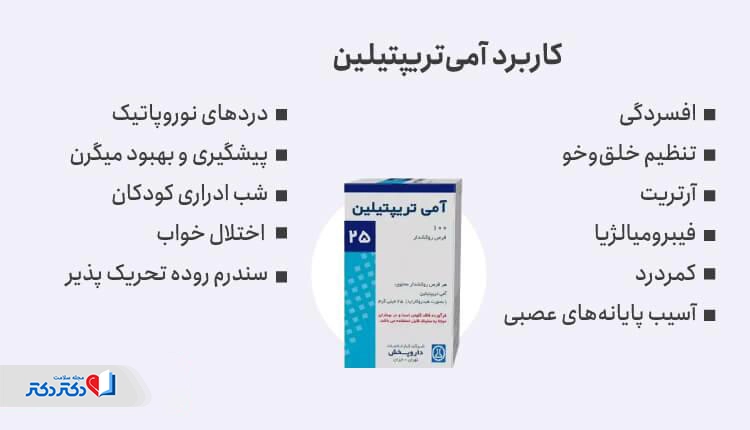 کاربرد آمی تریپتیلین