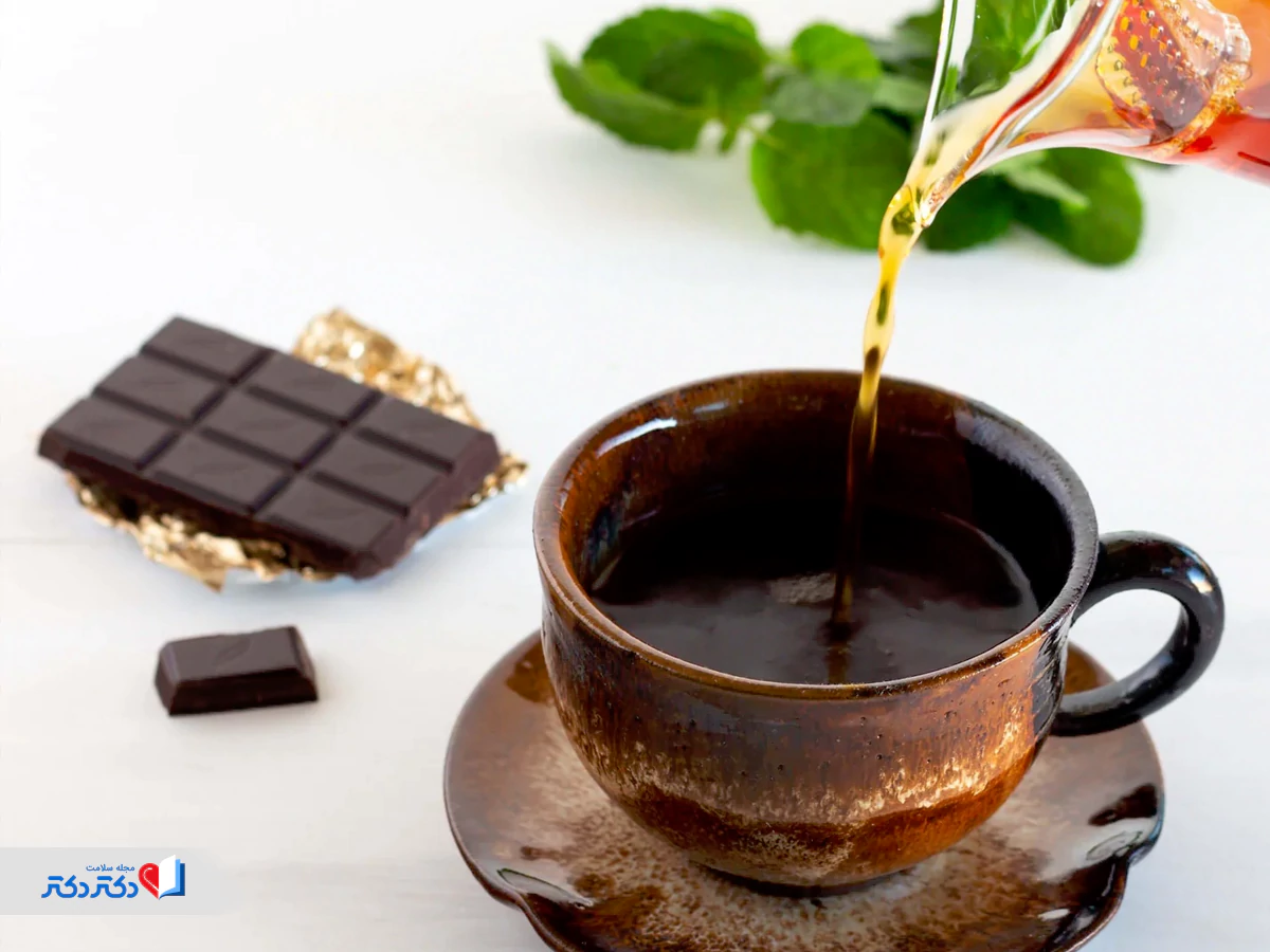دمنوشهای گیاهی و شکلات تلخ برای فشار عصبی