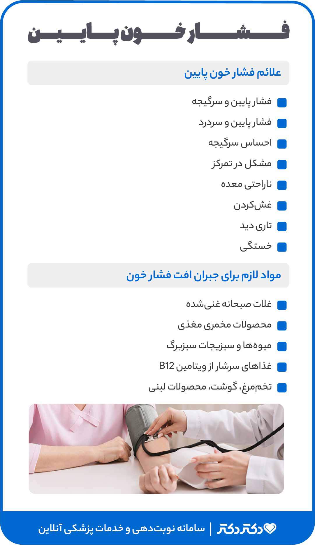 اینفوگرافی فشار خون