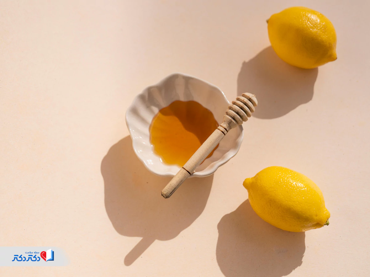 عسل و لیمو برای درمان گرفتگی صدا
