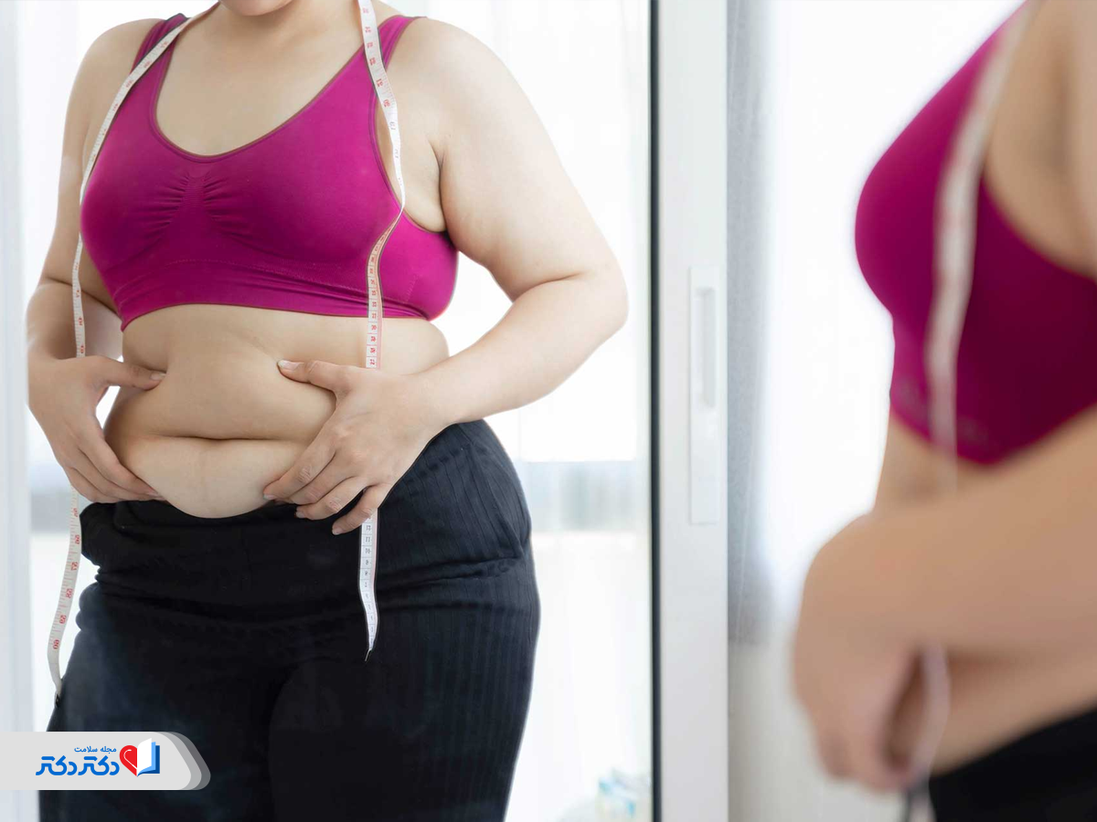 افزایش وزن ناشی از سوخت‌و‌ساز کمتر در یائسگی