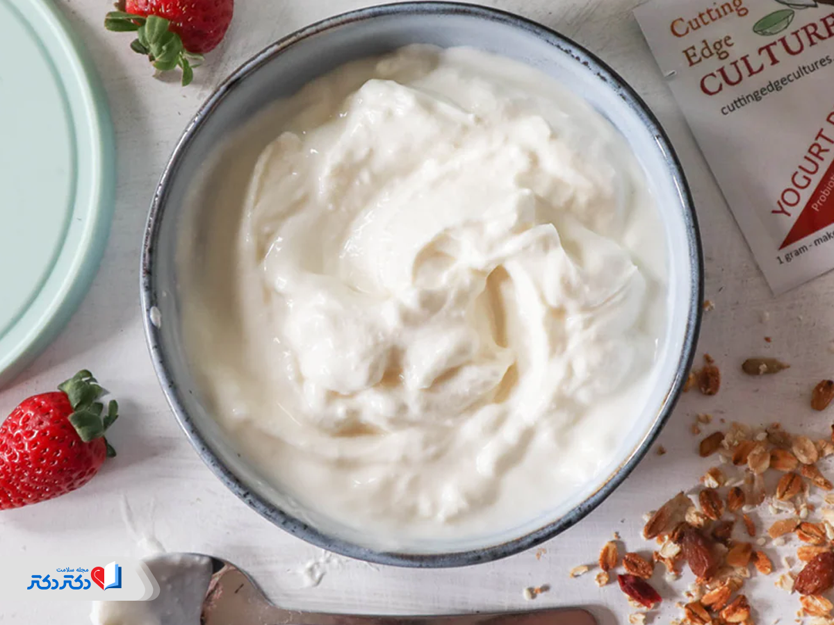 ماست پروبیوتیک برای درمان خانگی عفونت واژن