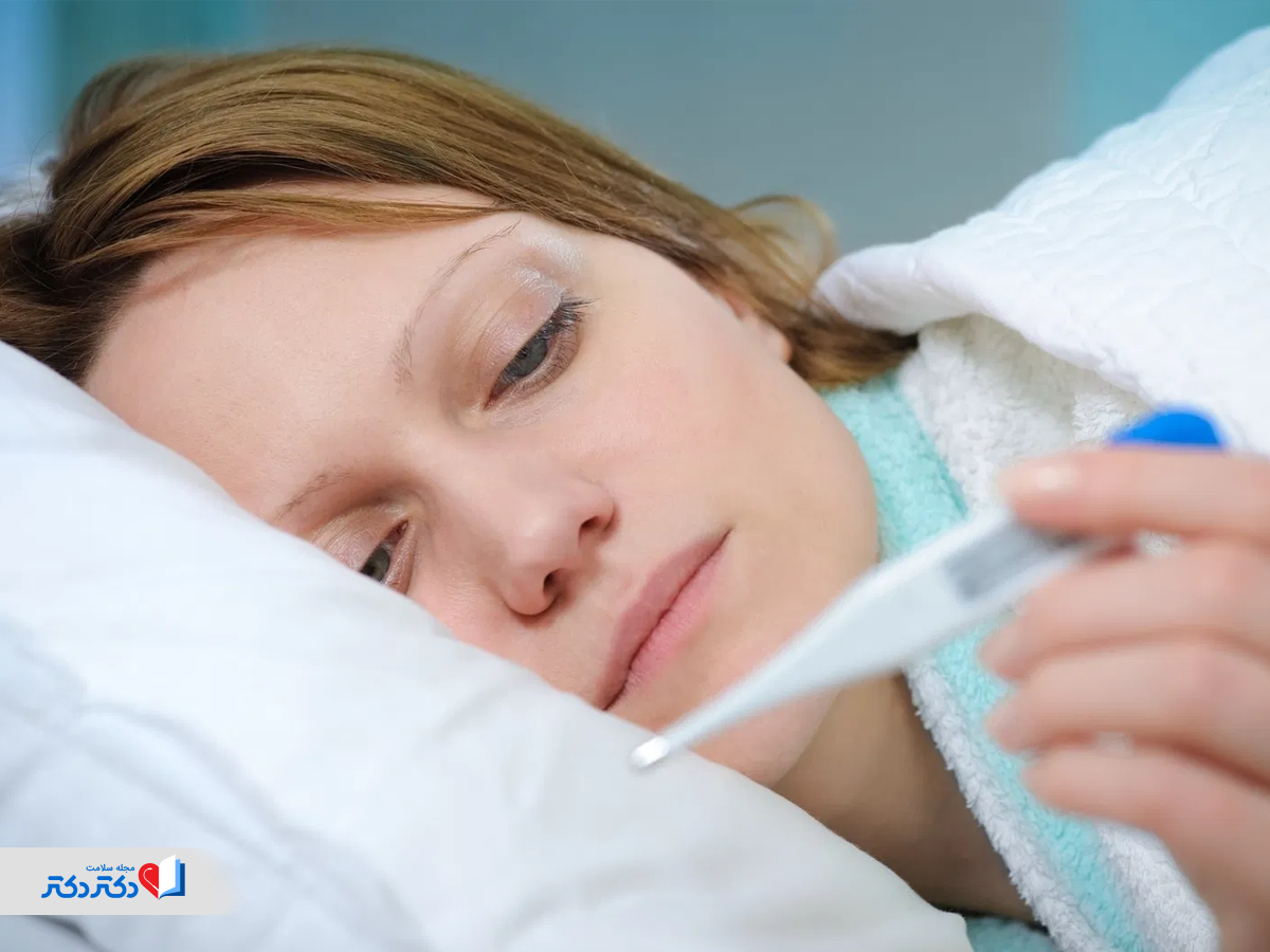 تب شبانه از علائم تب مالت در بزرگسالان