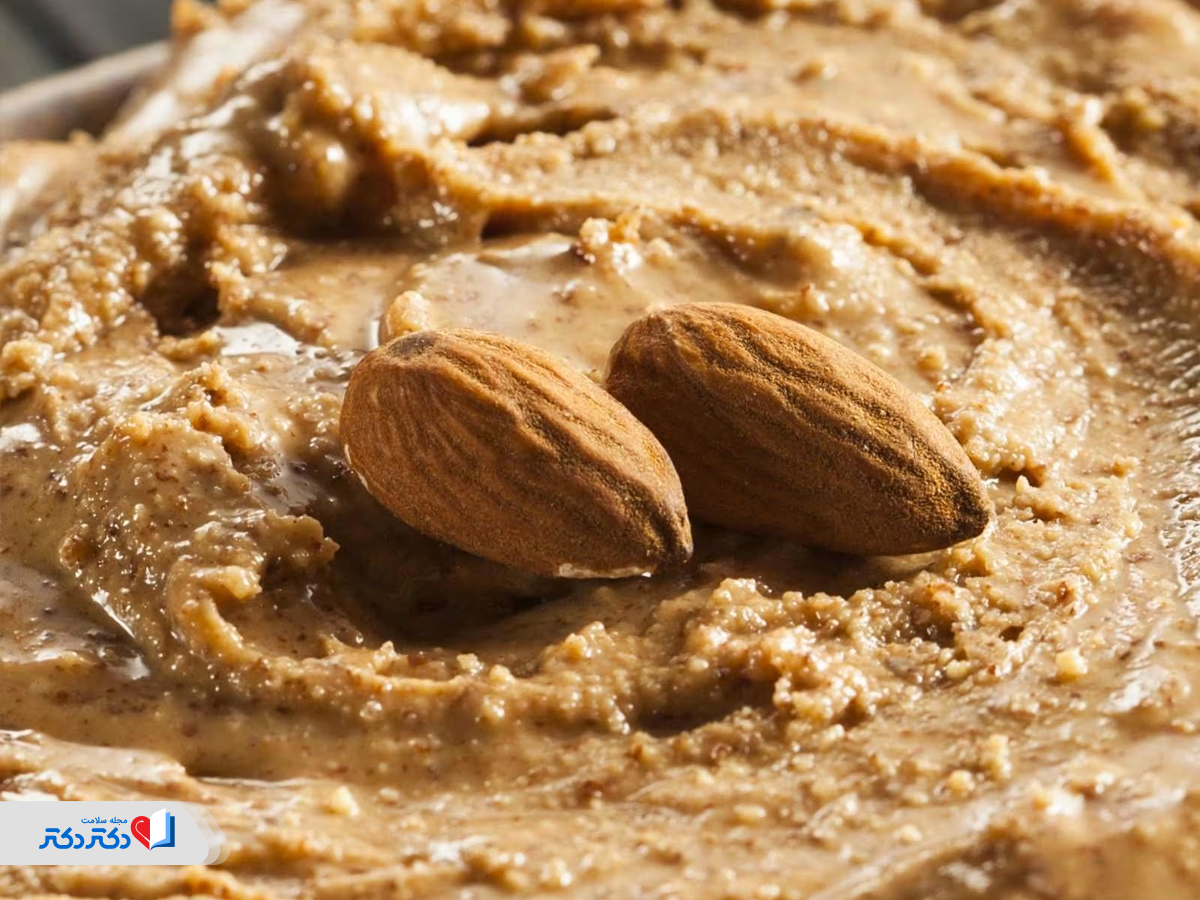 کره آجیل از مواد غذایی پروتئن دار