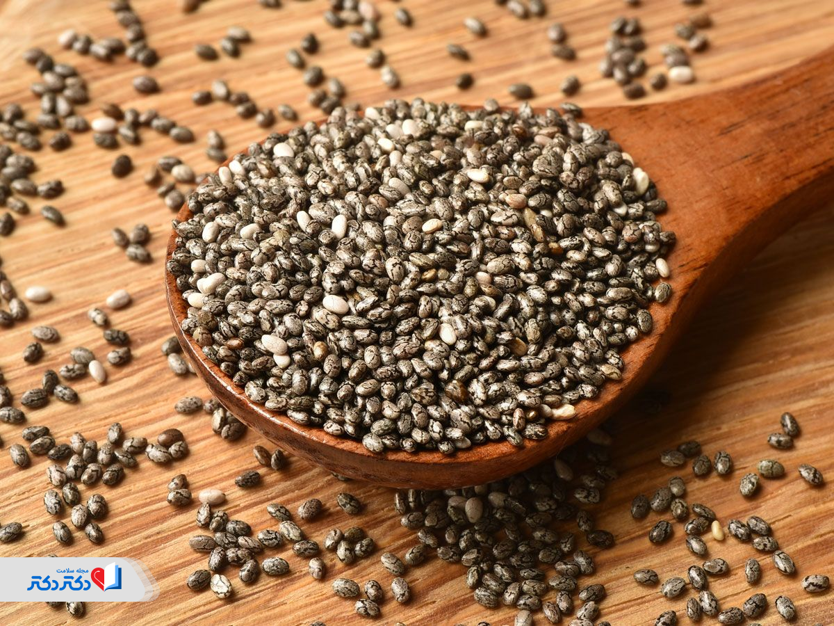 دانه چیا، سرشار از پروتئین