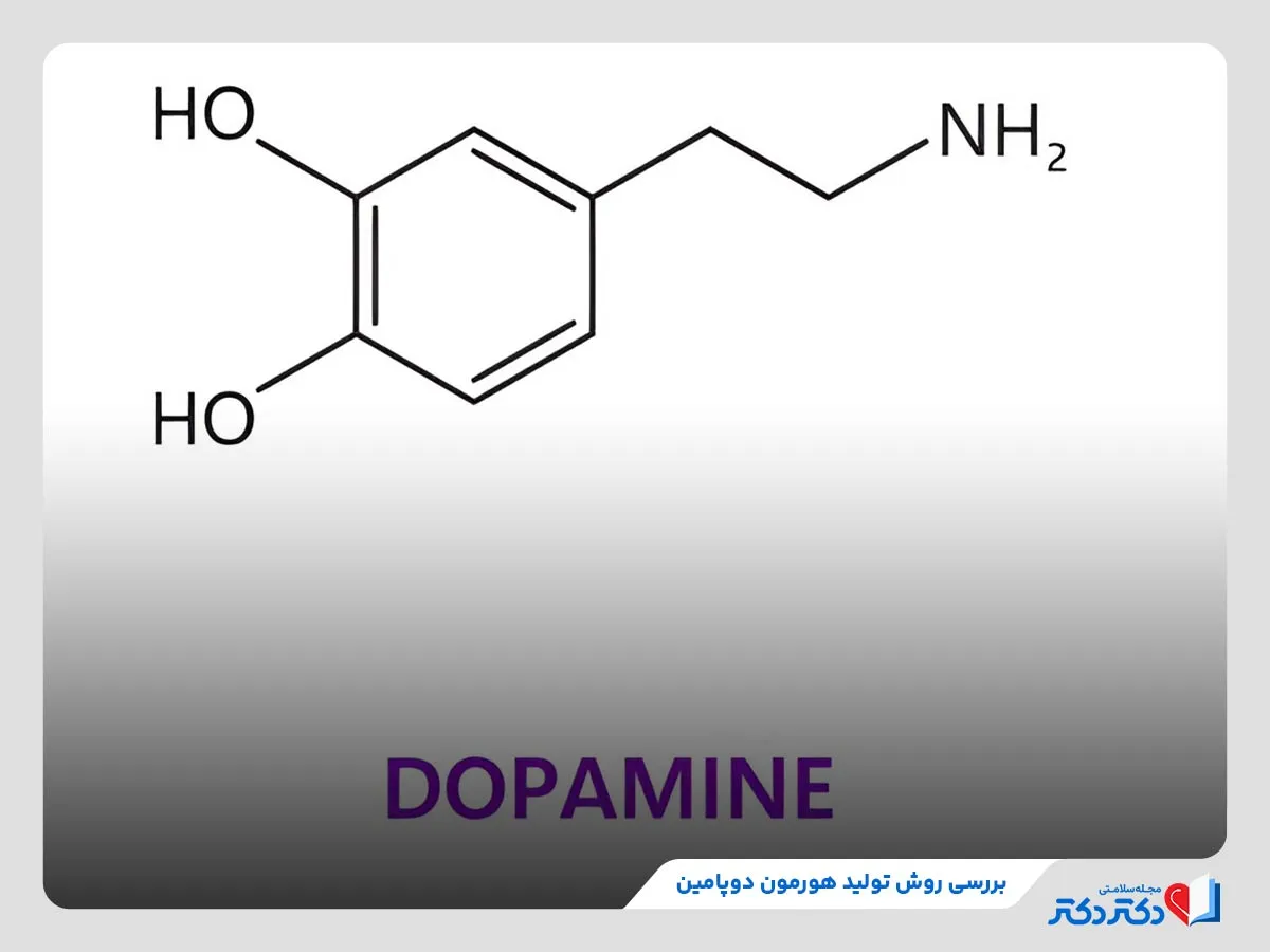 تولید دوپامین از نوعی اسیدآمینه به نام تیروزین