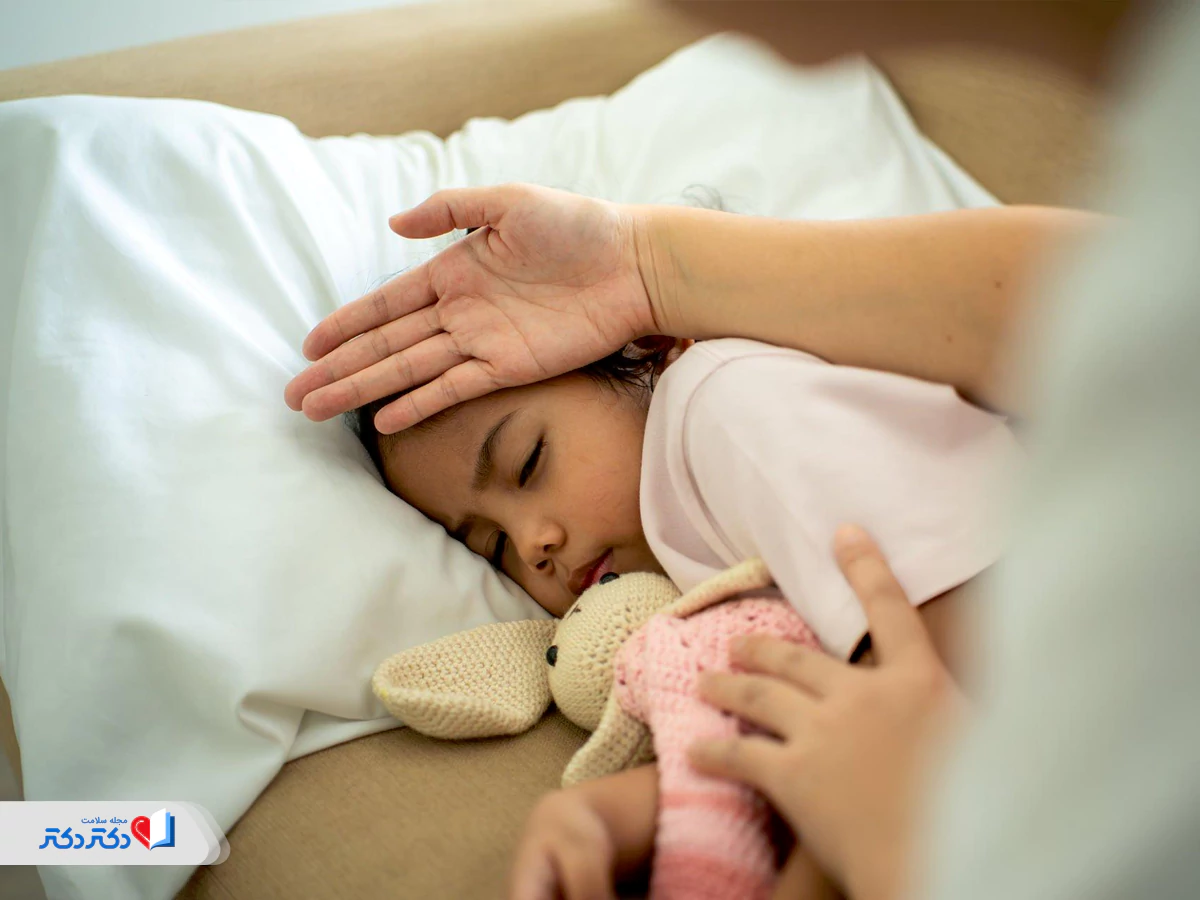شربت پلارژین کیدز برای تب