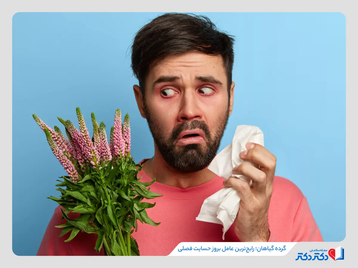 گرده گیاهان، قارچ‌ها و برخی علف‌ها رایج‌ترین دلایل آلرژی فصلی است