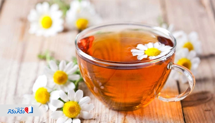 دمنوش بابونه آرامبخش دوران پیش‌یائسگی