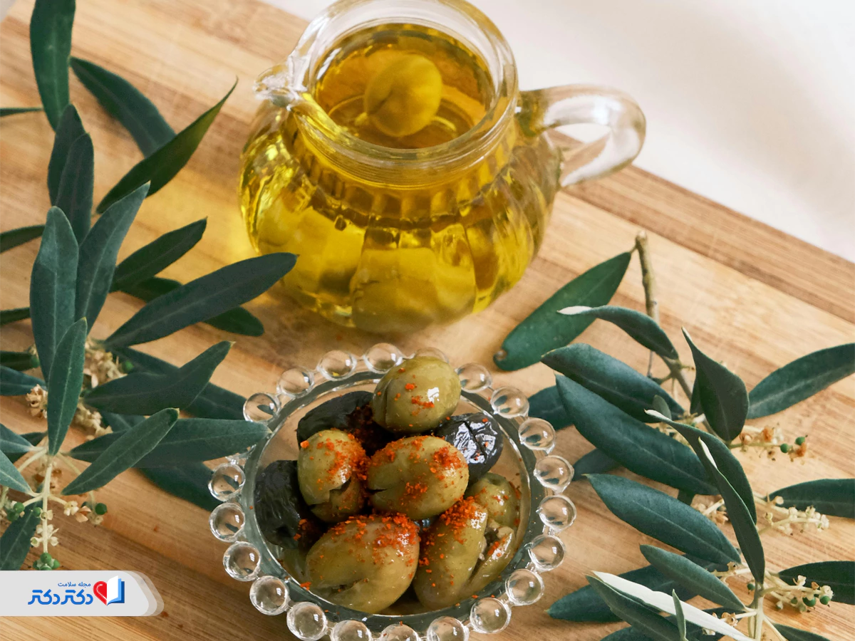 دفع و درمان سنگ صفرا با روغن زیتون