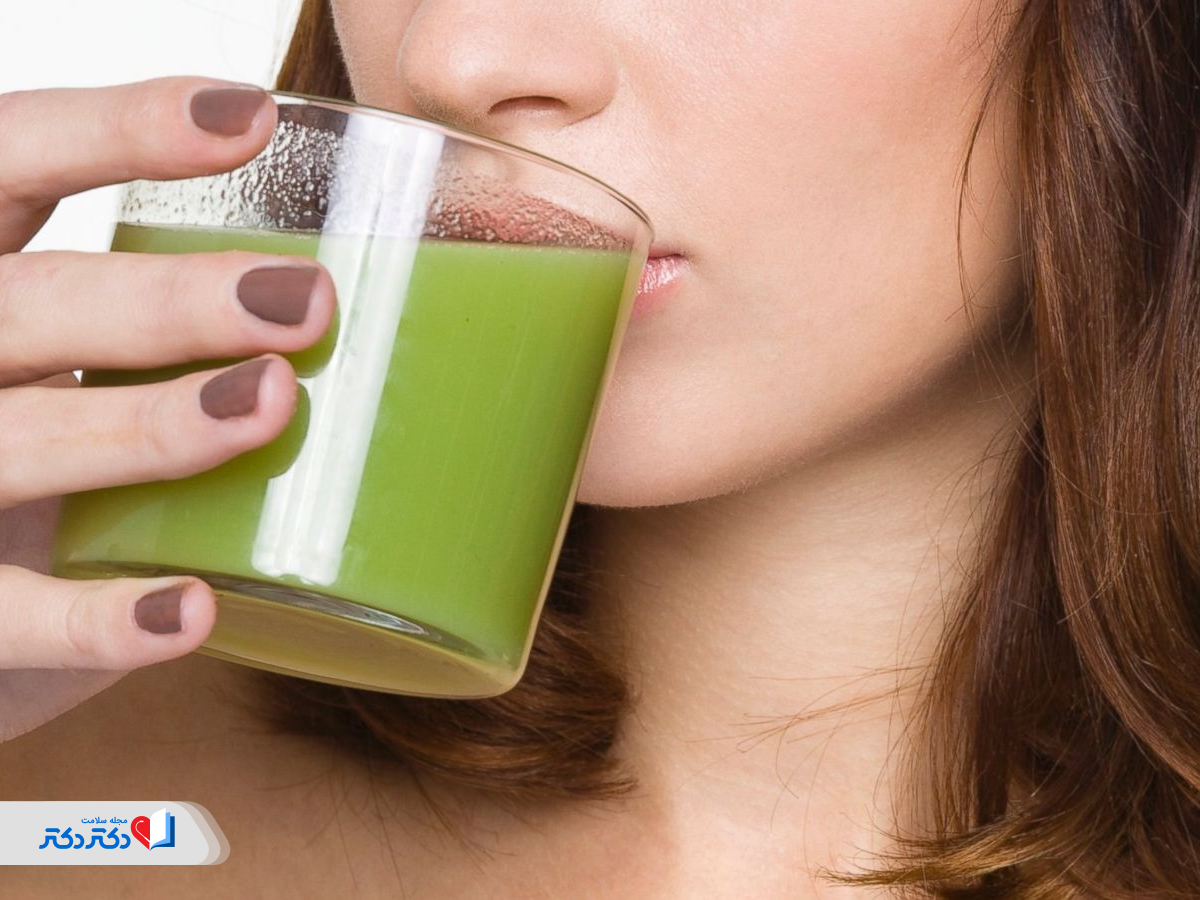 رژیم شوک یک روزه با آب سبزیجات