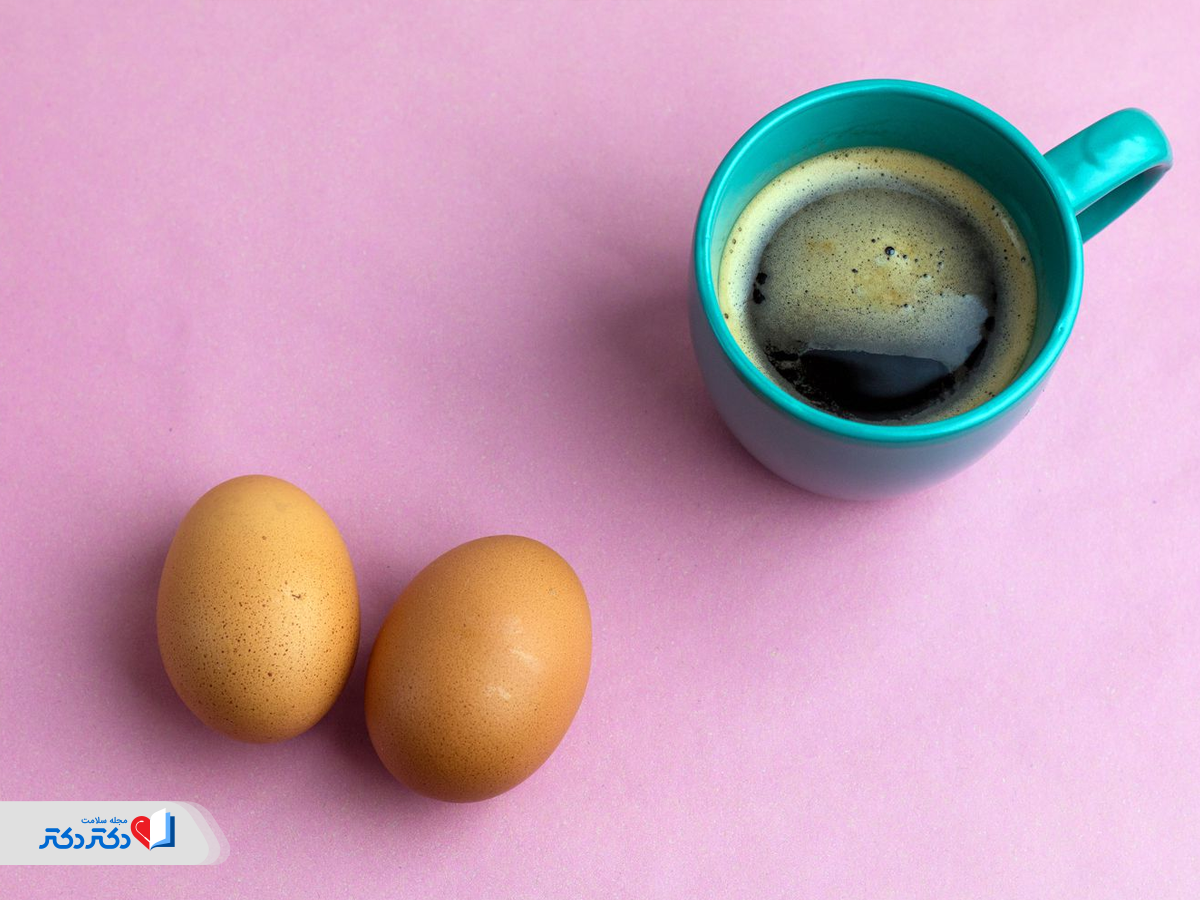 صبحانه رژیم شوک: تخم مرغ و قهوه