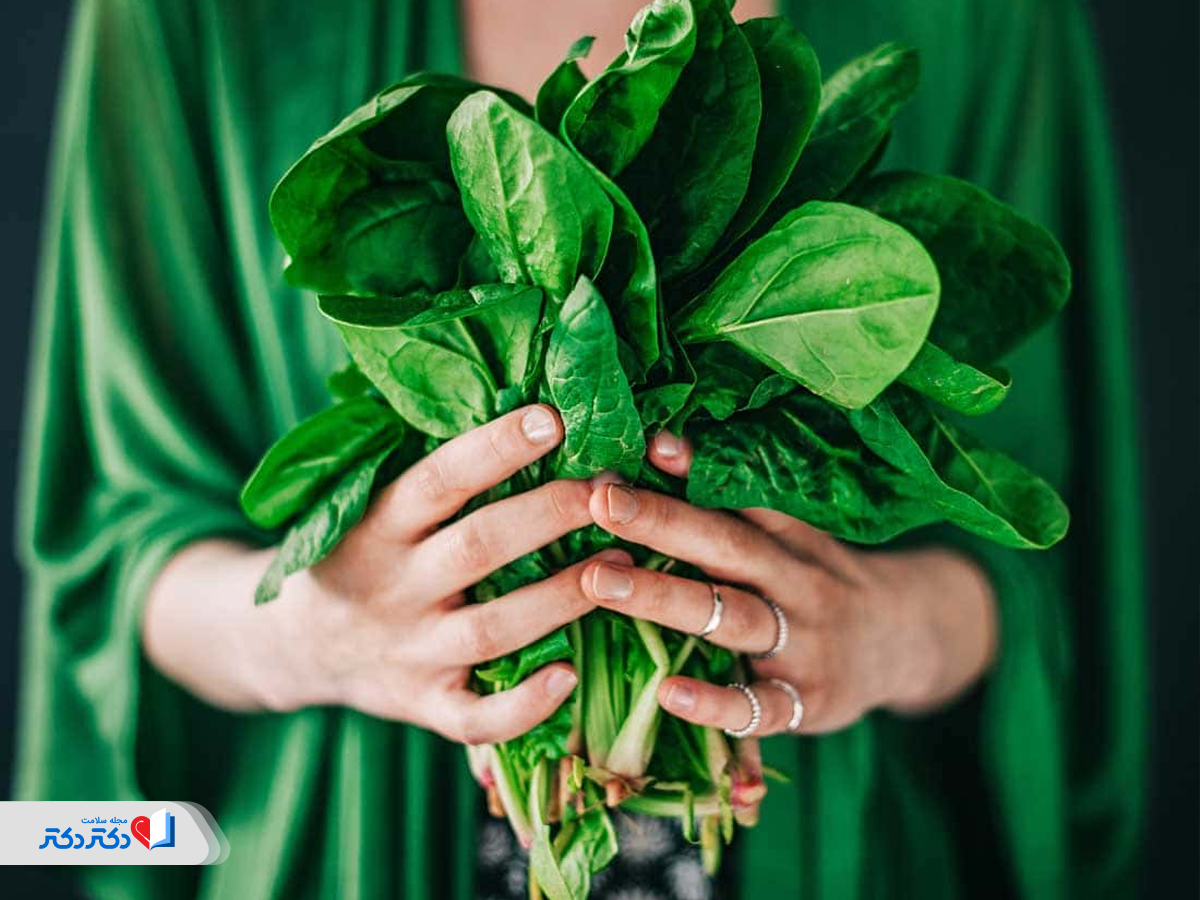 سبزیجات برگ سبز برای بهبود گردش خون