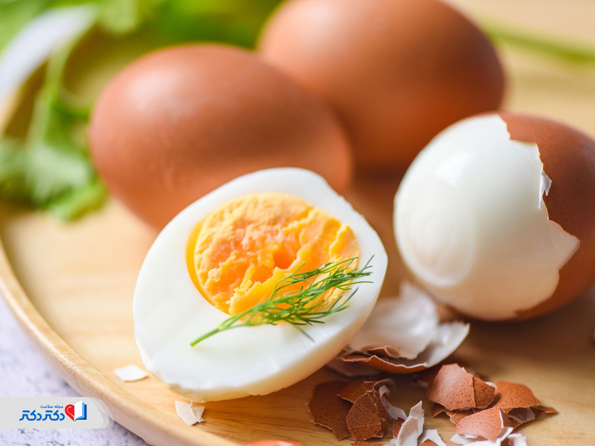 تخم‌مرغ سرشار از پروتئین برای بدن