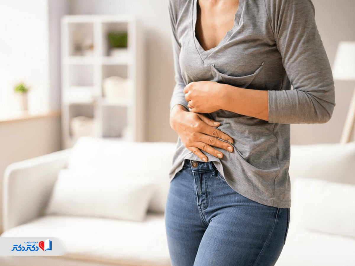 دلپیچه از نشانههای جسمی افسردگی