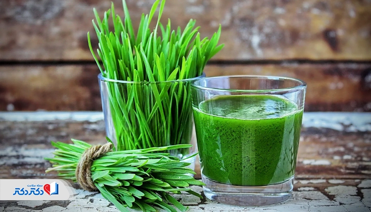 آب سبزه ګندم برای دفع سنګ کلیه