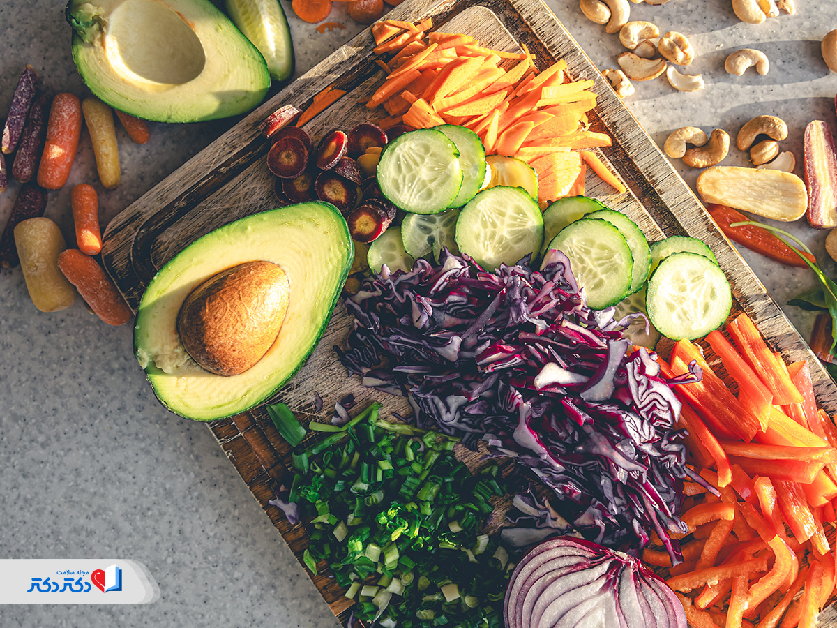 رژیم غذایی گیاه خواری برای لاغری