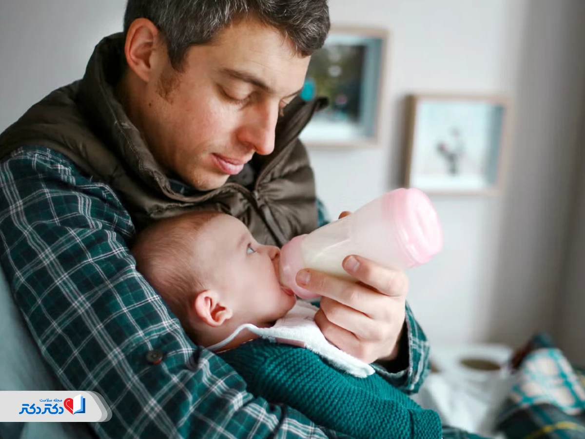 درمان خانگی رفلاکس نوزاد