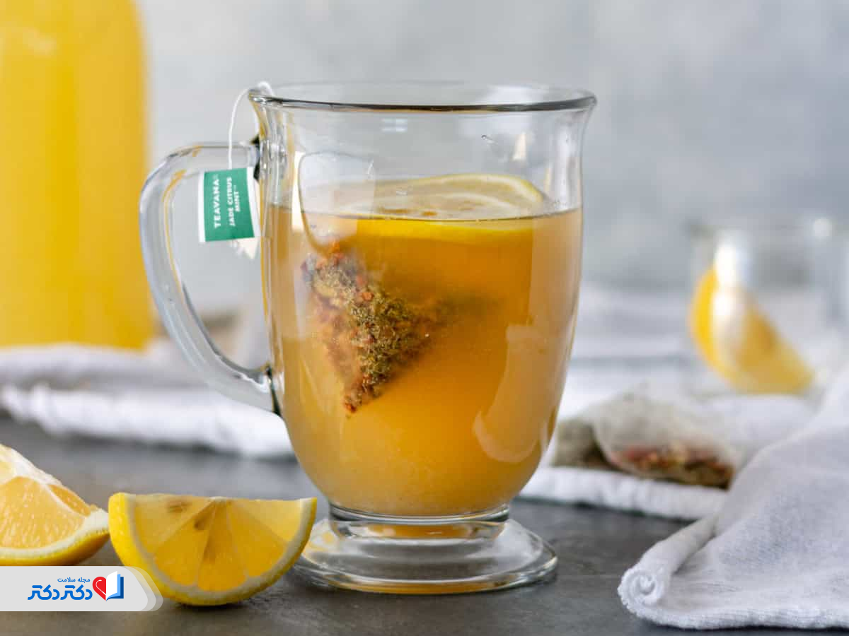 دمنوش زنجبیل برای درمان خشکی گلو