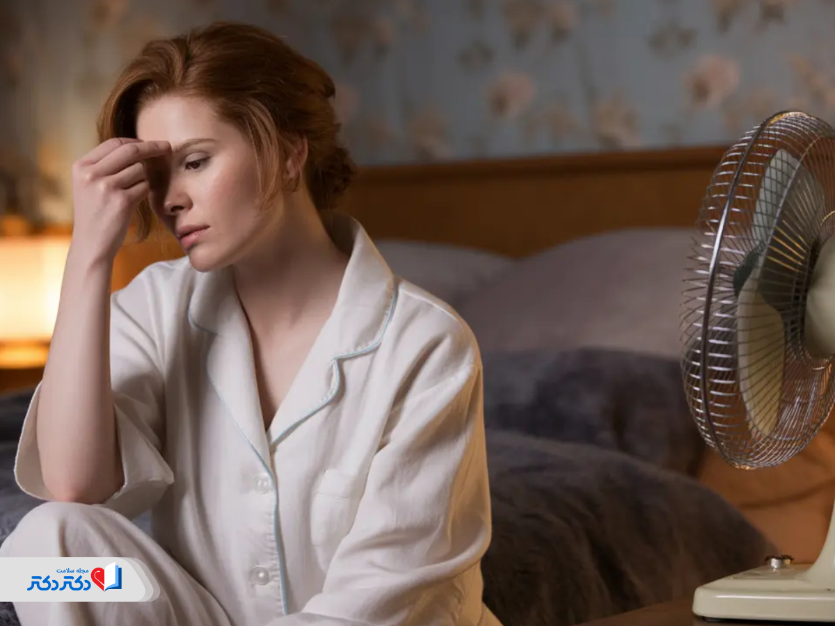 نارسایی اولیه تخمدان و تعریق زیاد زنان