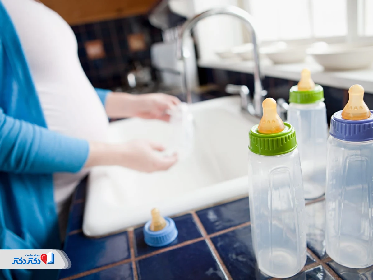 پیشگیری از برفک دهان نوزاد