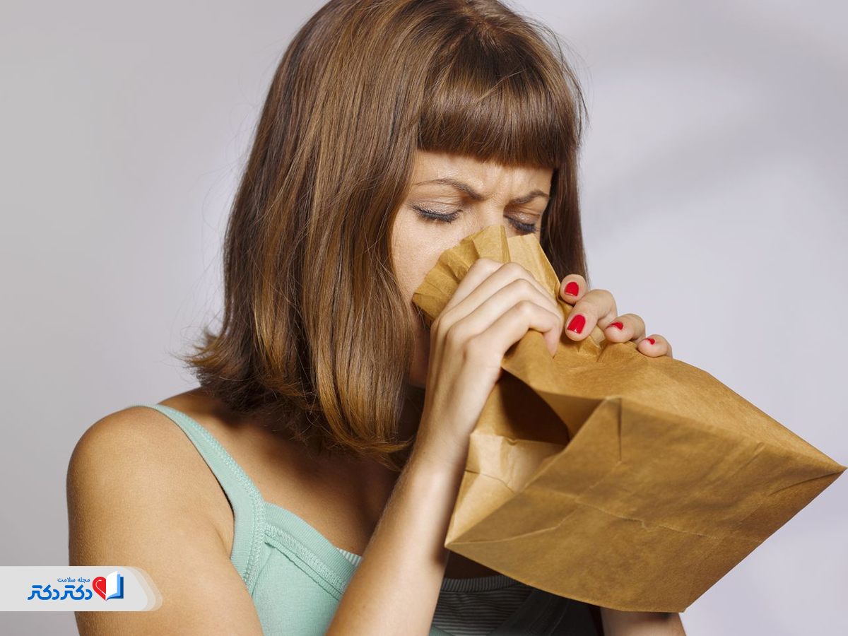 تهوع از علائم اضطراب موقعیتی