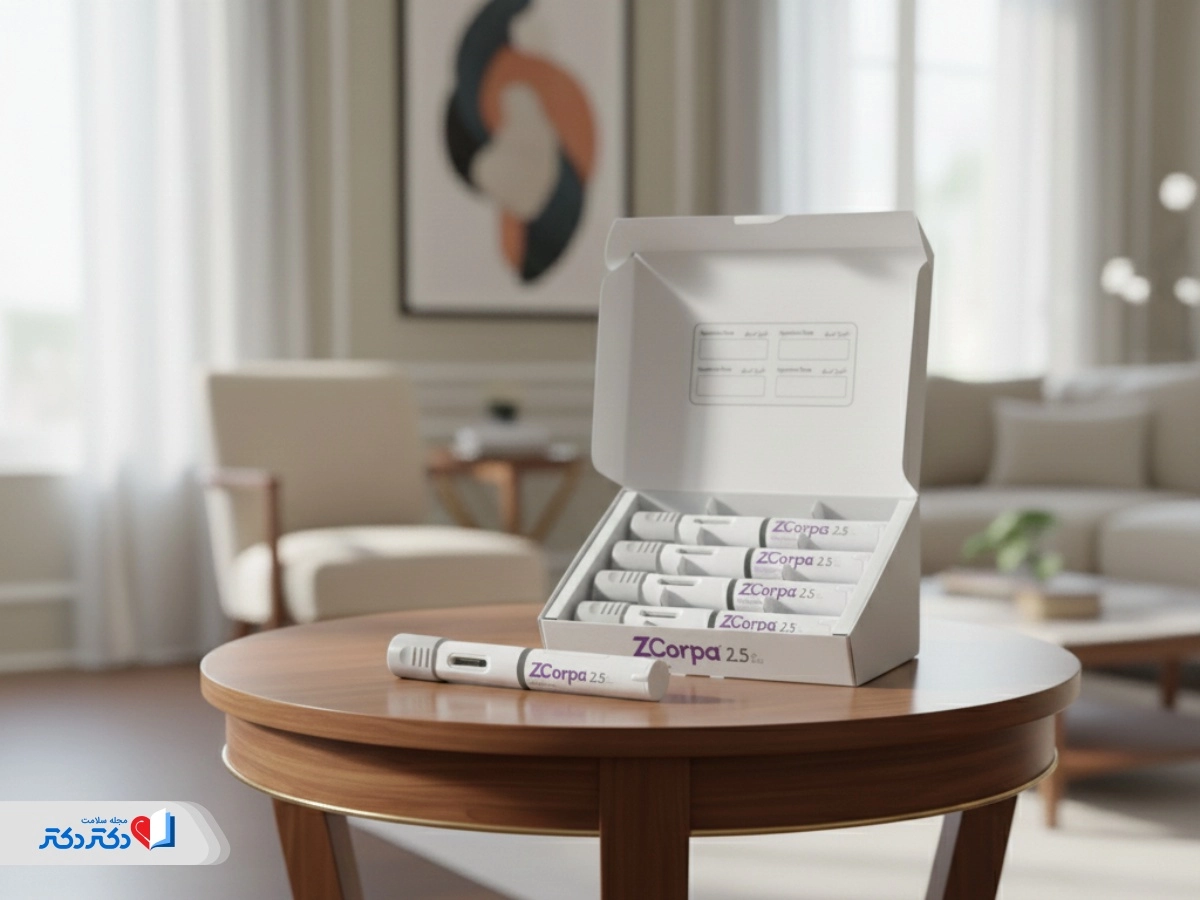 آمپول زیکورپا تولید داروسازی دکتر عبیدی