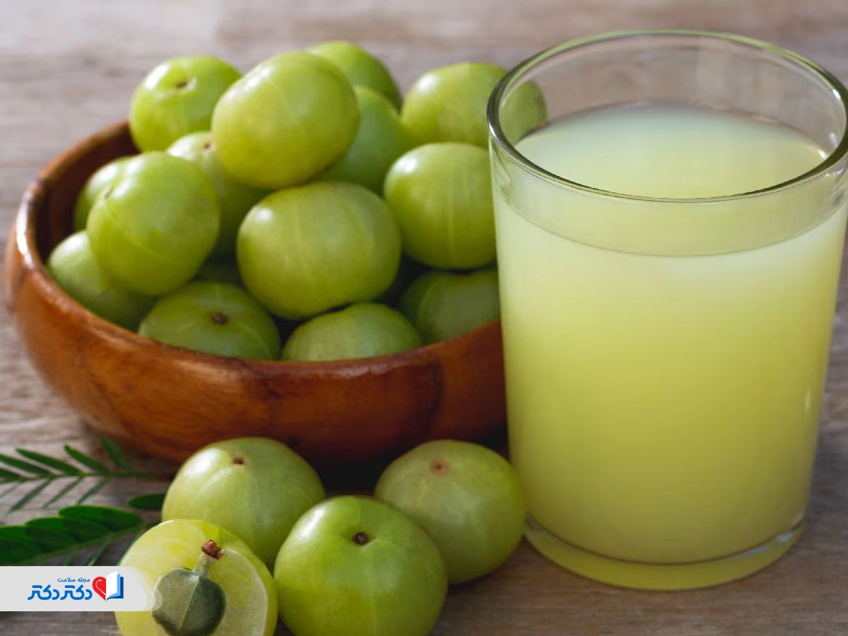 استفاده از آب آمله یا انگورفرنگی هندی برای معجون لاغری سریع شکم