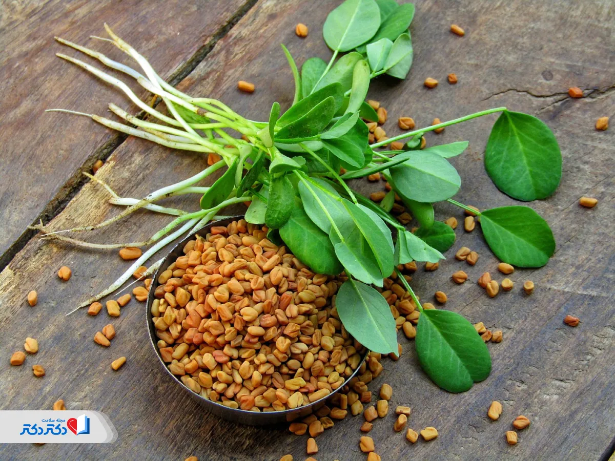 دمنوش تخم شنبلیله برای معجون لاغری سریع شکم